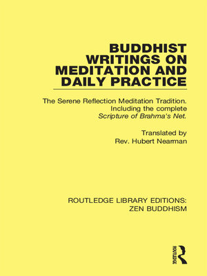 cover image of Buddhist Writings on Meditation and Daily Practice